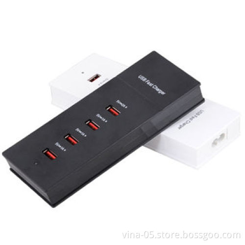 4-port USB fast charger
